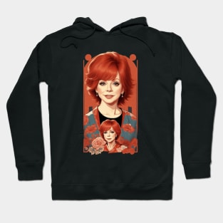 reba mcentire//vintage vektor 80s style v1 Hoodie